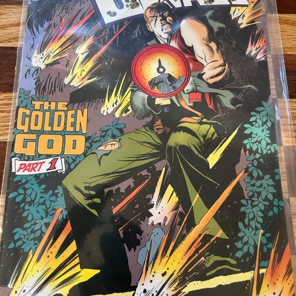 Vintage DC Comic - Dog Savage The Golden God. Great Graphics. - Picture 2 of 6